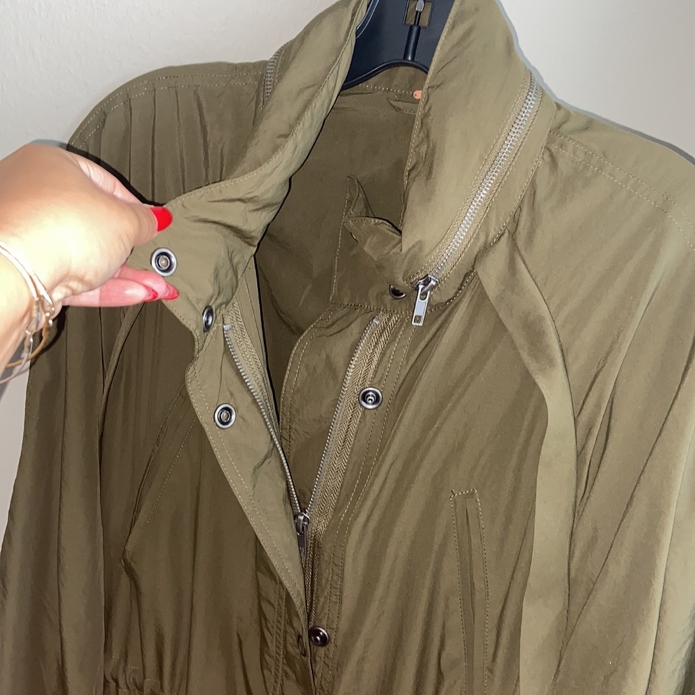 Free People Wild Sage Windbreaker NWT sz Small $148 - Picture 14 of 15